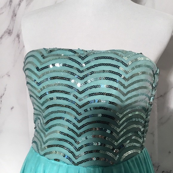 Minty green dress - Picture 2 of 3